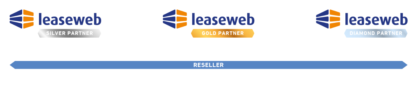 Leaseweb Reseller Partners in different levels